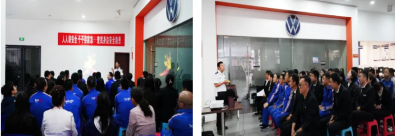 安全無(wú)小事，防患于未“燃”--汽貿(mào)公司開展2025年安全生產(chǎn)月消防培訓(xùn)及滅火綜合應(yīng)急演練