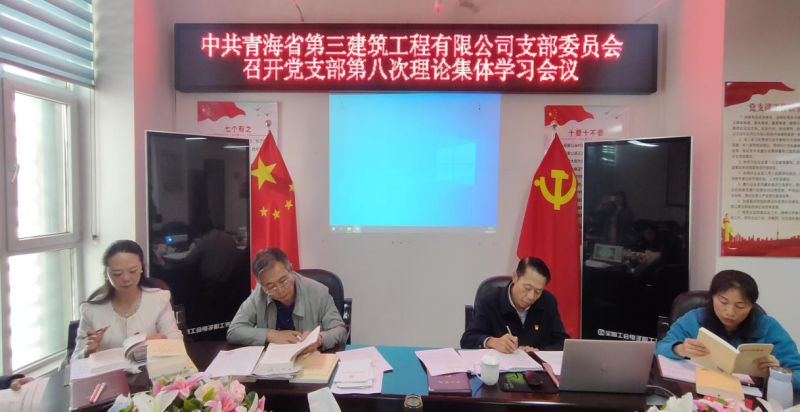三建公司黨支部召開第八次理論集體學習會 ----集團黨委委員、紀委書記講主題教育專題黨課