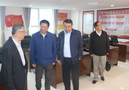 青海省副省長、省國資委黨委書記、主任王黎明，蒞臨省物產(chǎn)集團調(diào)研指導工作