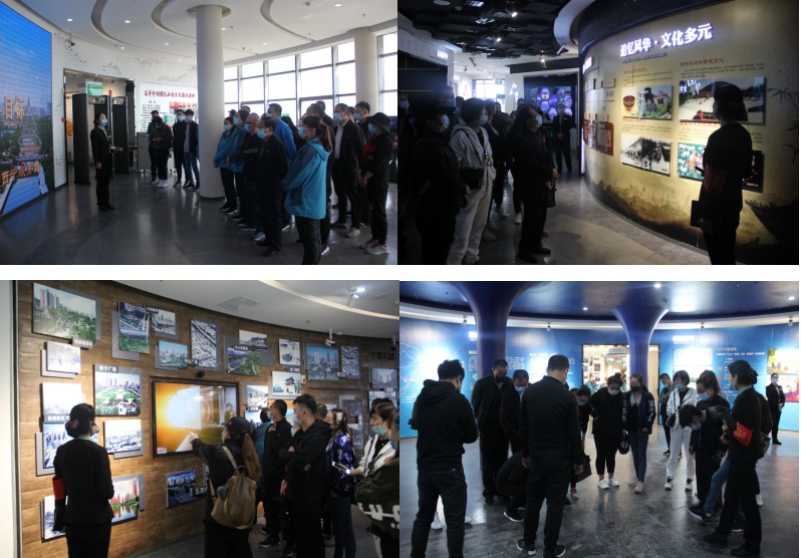 三建公司、現(xiàn)代物流公司黨支部聯(lián)合開展“參觀愛國教育基地，弘揚愛國主義精神”活動