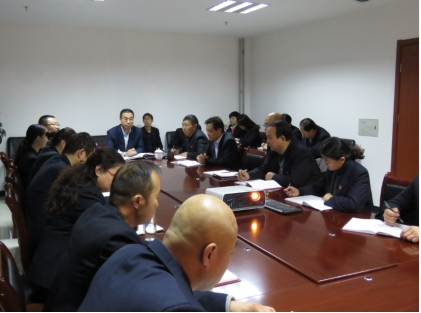 集團(tuán)黨委成員、紀(jì)委書記李志明來我司宣講黨的十九大精神
